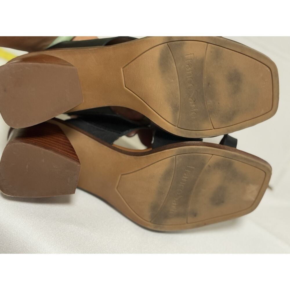 Franco Sarto Black Safia Sandal Shoe Size 8 M - Picture 9 of 10